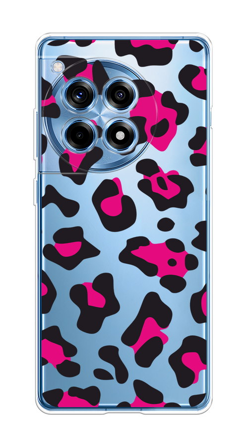 

Чехол на OnePlus Ace 3/12R "Pink cow spots", Черный;розовый, 154650-1