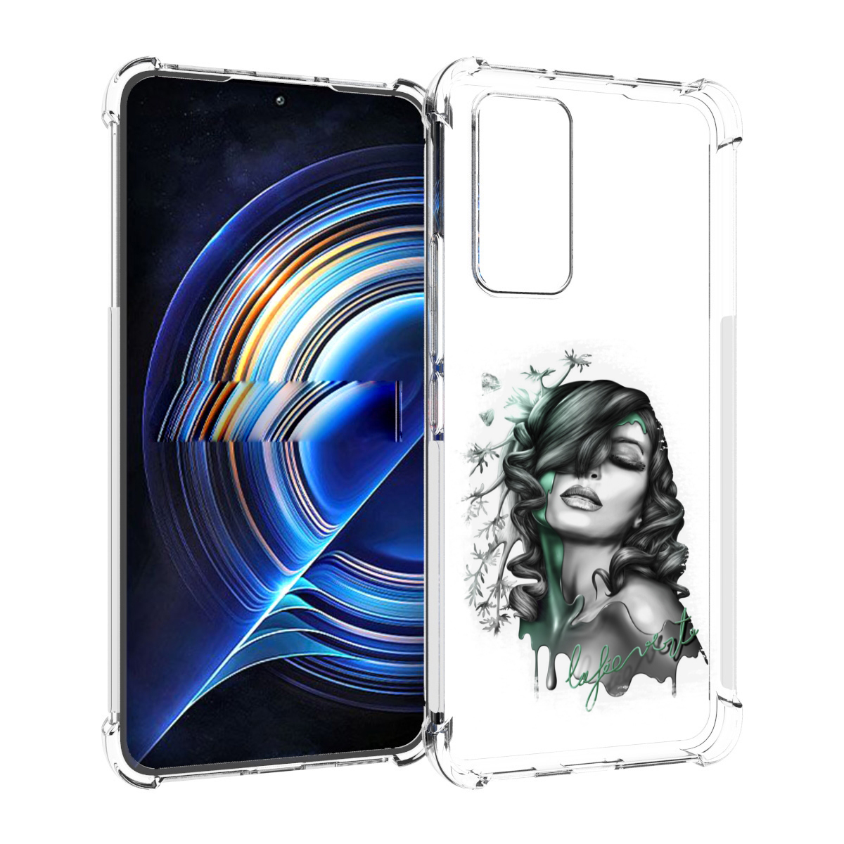 

Чехол MyPads Девушка 2 для Tecno Camon 19 Neo, Прозрачный, Tocco