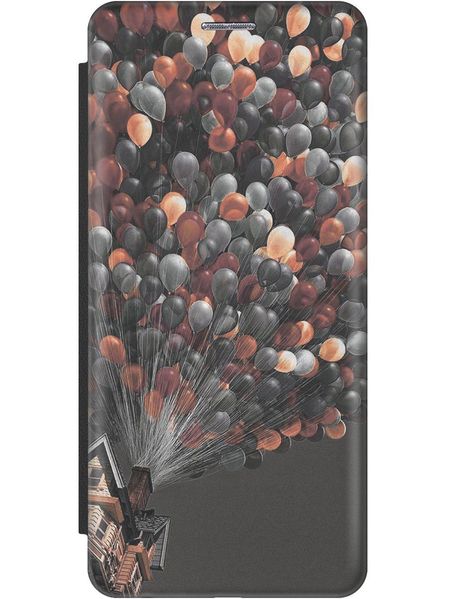 

Чехол-книжка на Tecno Pova 4 Pro c принтом "Вверх!" черный, Желтый;оранжевый, 158110