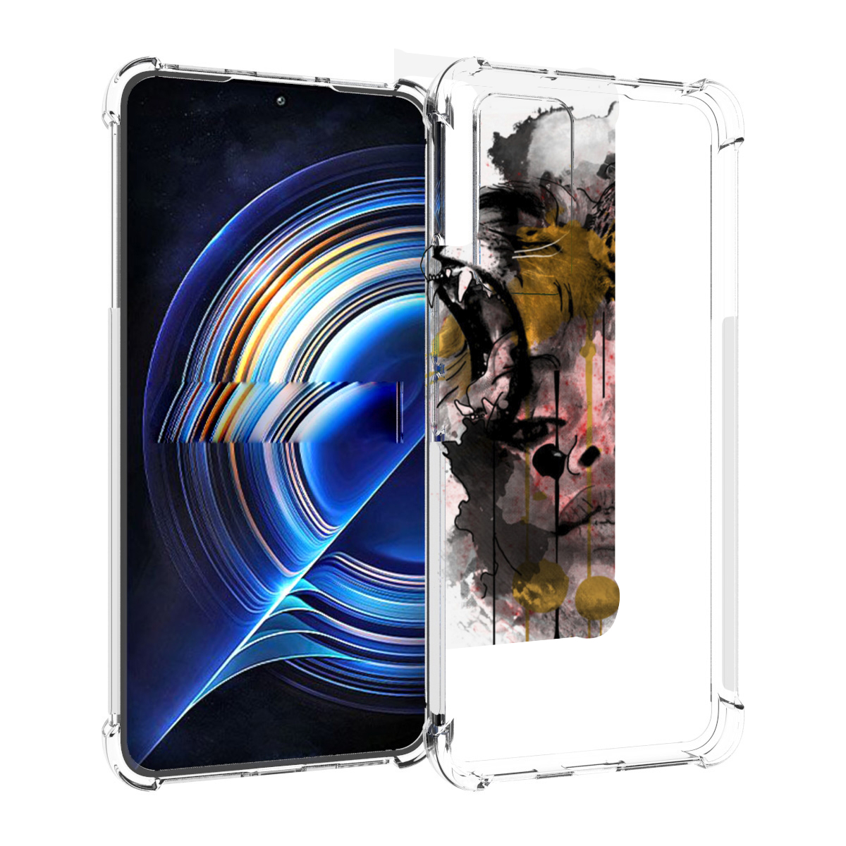 

Чехол MyPads Девушка гепард женский для Tecno Camon 19 Neo, Прозрачный, Tocco