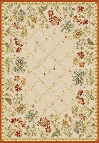 

Ragolle Рельефный ковер из вискозы GENOVA 38262 6282 60 Цветы 1.6х2.3м