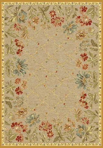 

Ragolle Рельефный ковер из вискозы GENOVA 38262 2222 20 Цветы 1.6х2.3м