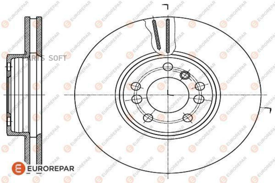 

Диск Тормозной Bmw X5 00>, Bmw X3 Xdrive 35D 04>, Bmw X3 04> Front, D-332 X 30 EUROREPAR 1