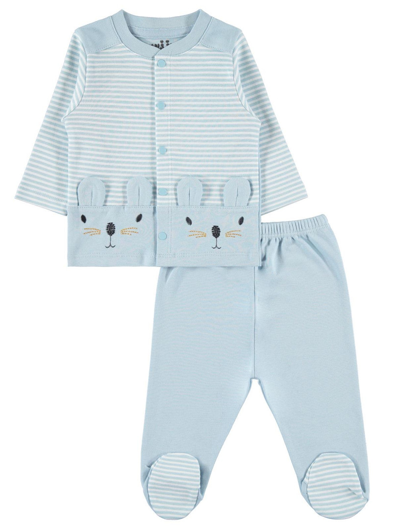 

Пижама Civil Baby 225875671SS1-2 синий 3-6 мес (доставка из-за рубежа), 225875671SS1-2
