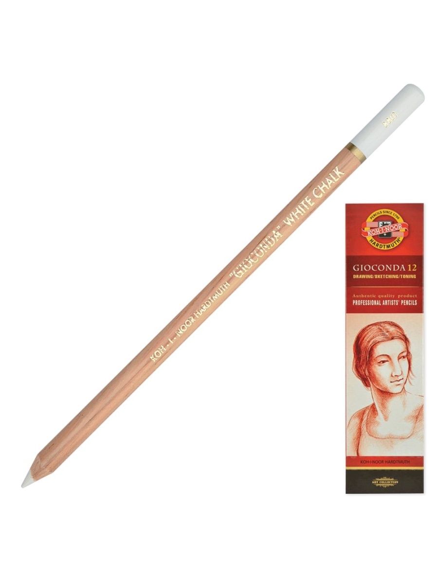 

Карандаш меловой KOH - I - NOOR ., 12 шт, Белый
