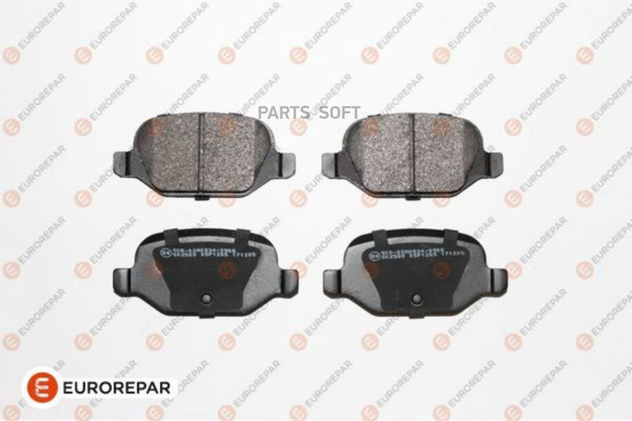 

Тормозные колодки EUROREPAR 1623062180
