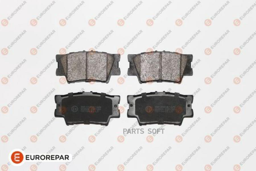 

Колодки тормозные дисковые TOYOTA CAMRY 06 , RAV IV III 05 () 1шт EUROREPAR 1623062380