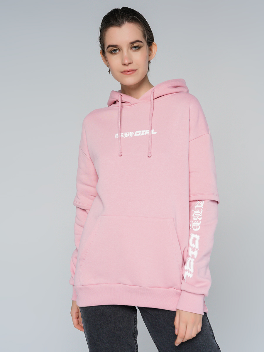 

Худи женское ТВОЕ 85032 цв. розовый р.XL, 85032