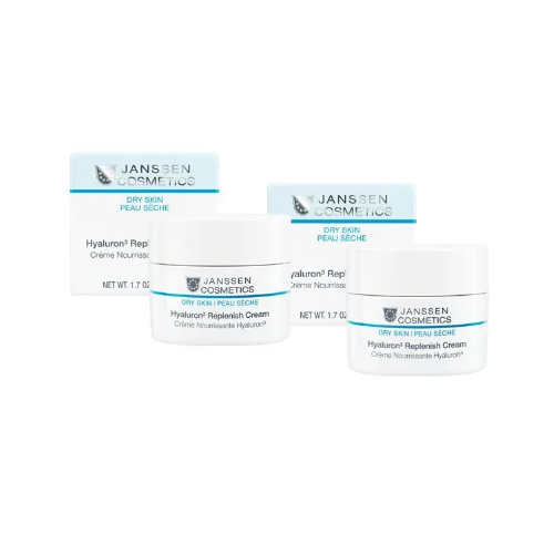 

Крем Janssen Cosmetics с гиалуроновой кислотой 50 мл 2 шт, Hyaluron3 Replenisher Cream