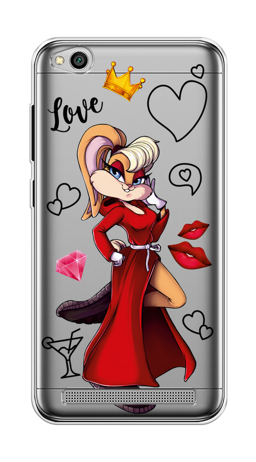 

Чехол на Xiaomi Redmi 5A "Rich Lola Bunny", Красный;бежевый;оранжевый, 32850-6
