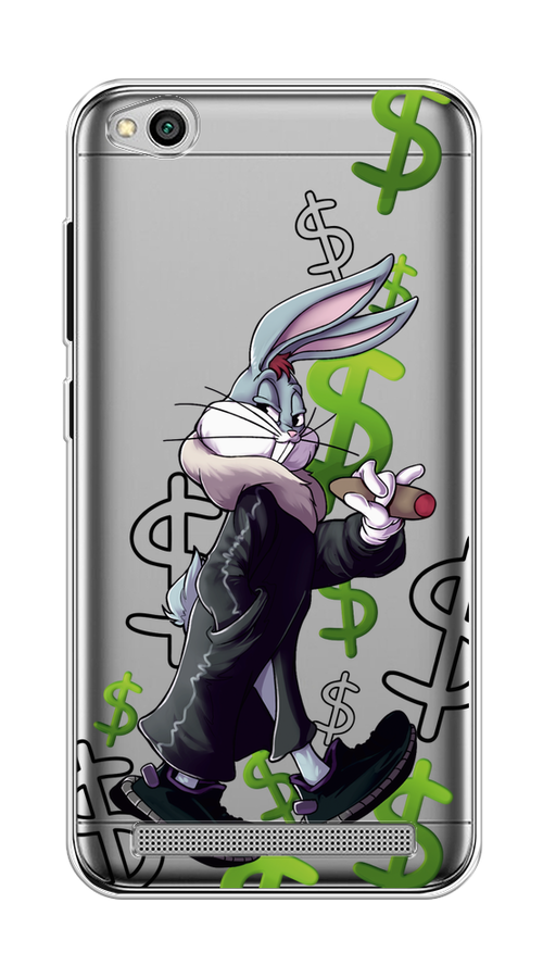 

Чехол на Xiaomi Redmi 5A "Rich Bugs Bunny", Зеленый;черный;голубой, 32850-6