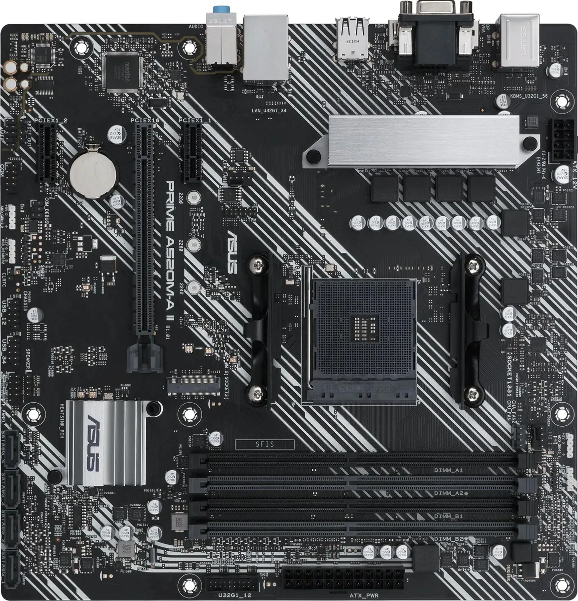 

Материнская плата ASUS PRIME A520M-A II/CSM, PRIME A520M-A II/CSM