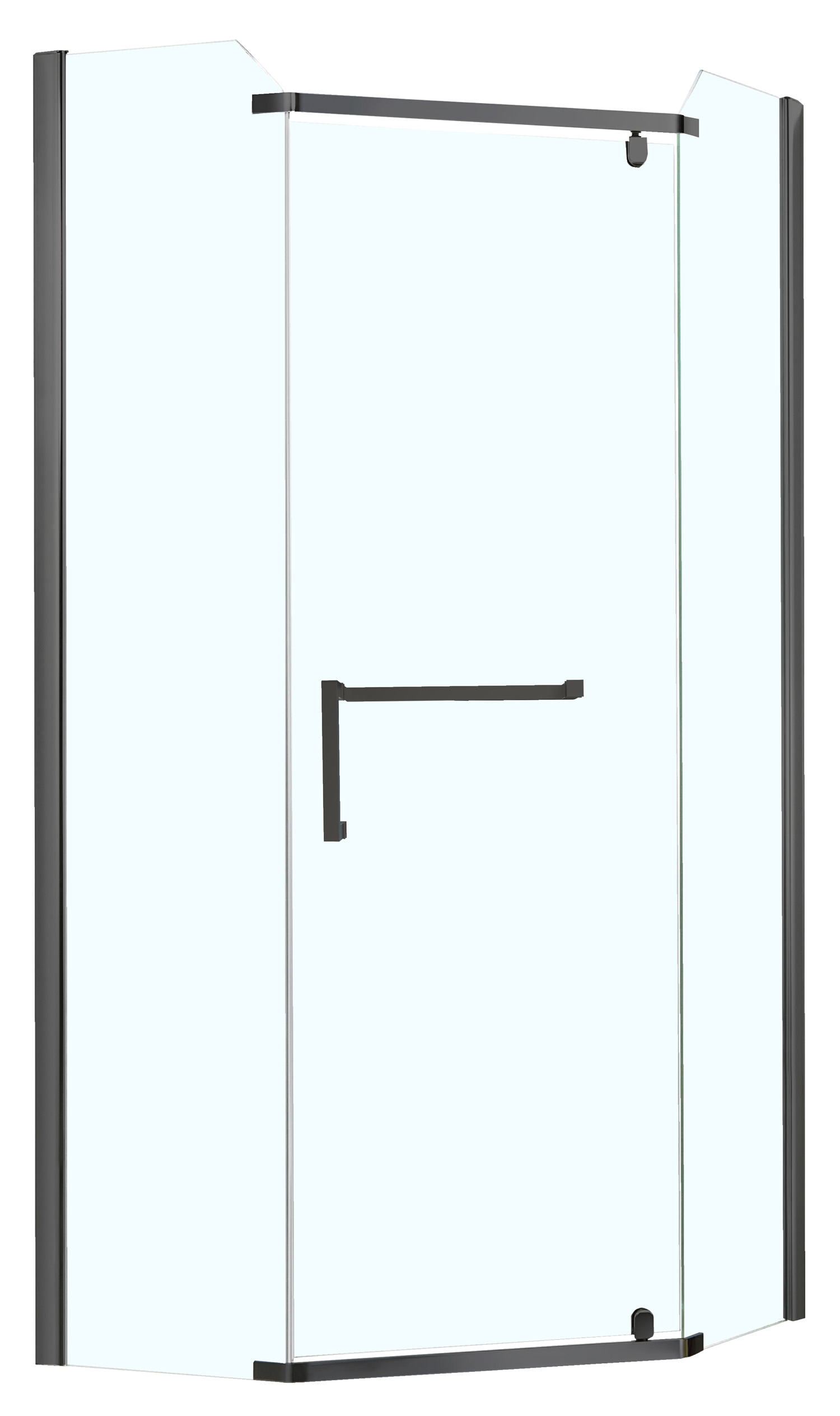 

Ограждение душевое Azario Edmonton профиль черный AZ-NNC3231-1 900 BLACK