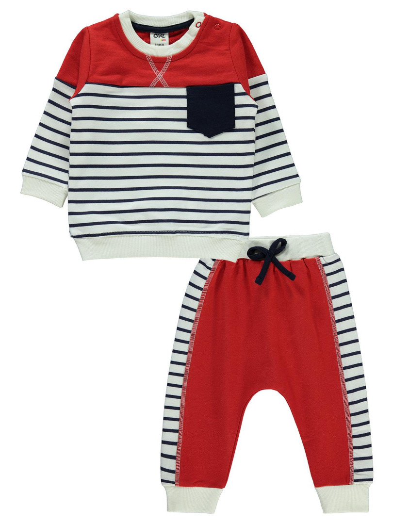

Костюм для малыша Civil Baby 177748504Y21-1 красный 6-9 мес (доставка из-за рубежа), 177748504Y21-1