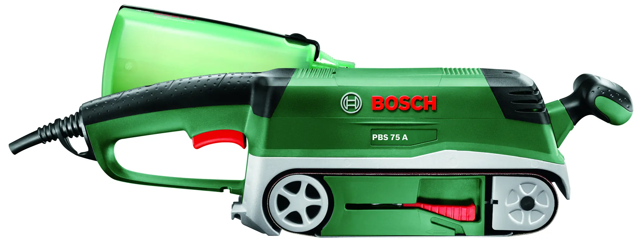 Ленточная шлифовальная машина сетевая Bosch PBS 75 A 06032A1020, 710 Вт, 75x533 мм