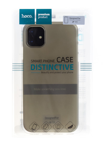 фото Накладка hoco thin series pp case для iphone 11 pro jet черная