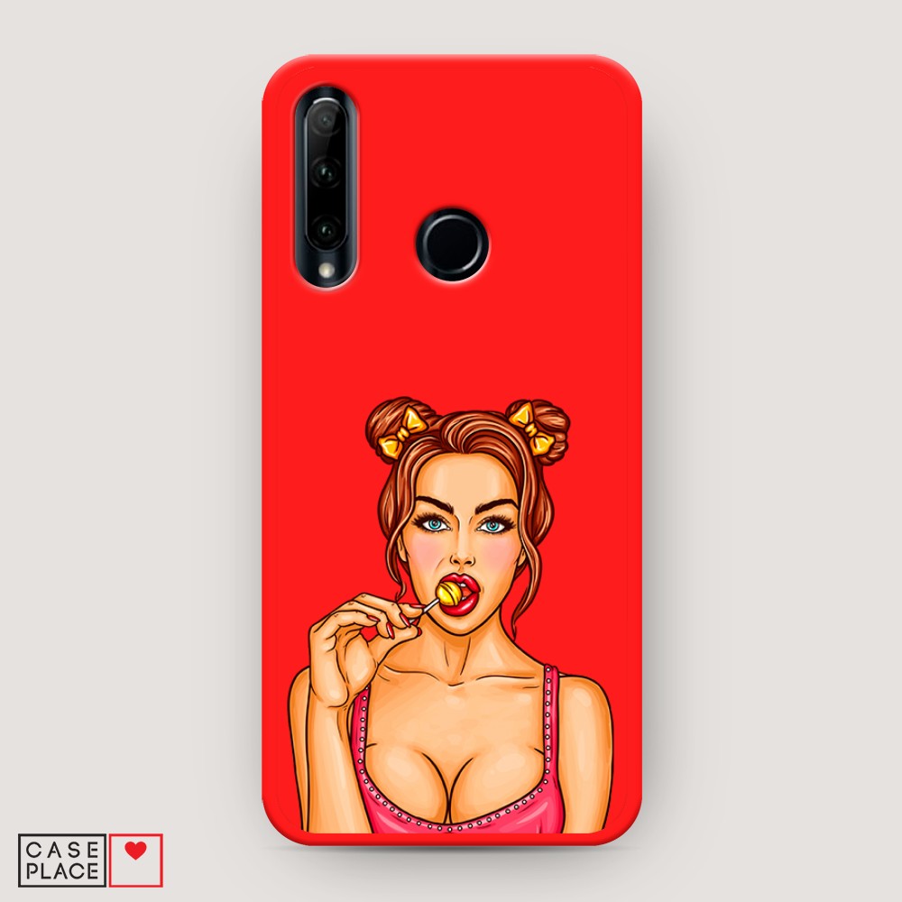 

Чехол Awog на Honor 10i/20 Lite 2019/20e/Huawei P Smart Plus 2019 "Вкусный леденец"