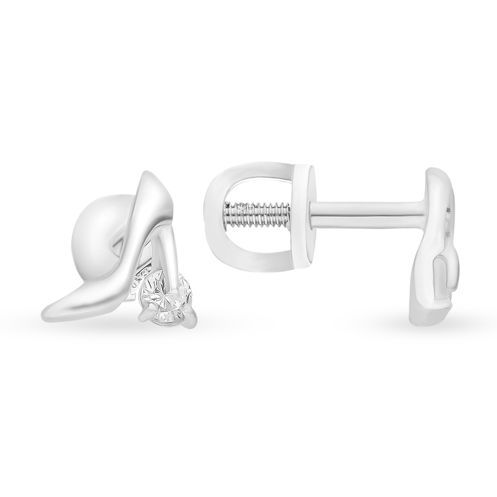

Серьги из серебра с фианитом 585Gold 702008599, 702008599