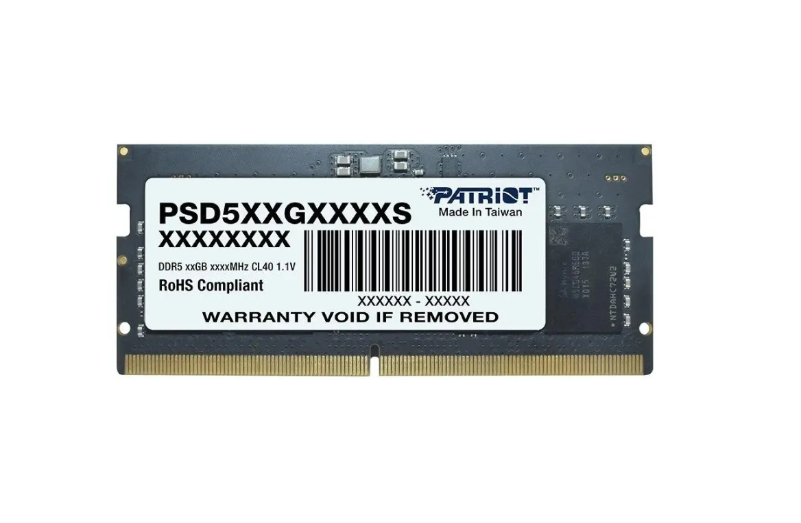 Оперативная память PATRIOT (PSD516G480081S), DDR5 1x16Gb, 4800MHz 100063932942