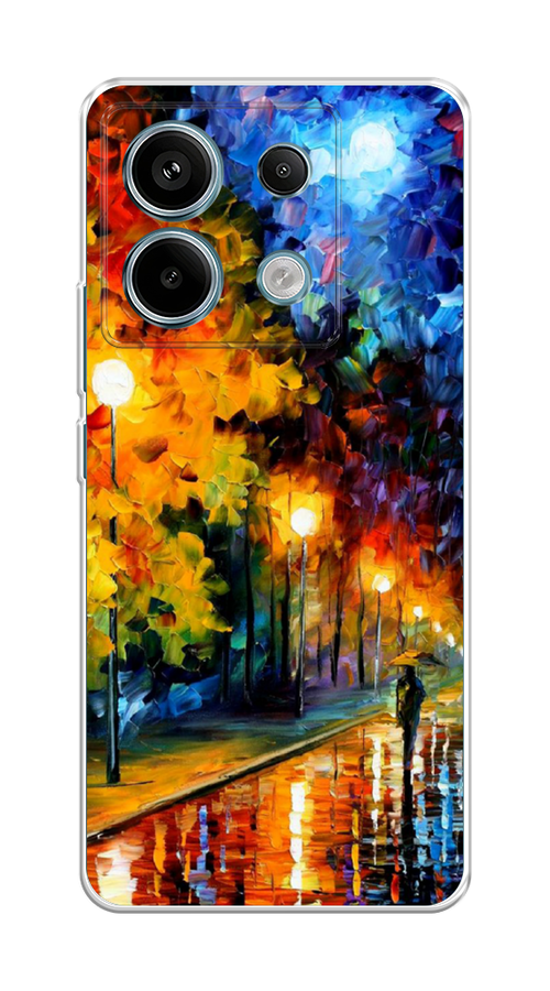 

Чехол на Xiaomi Redmi Note 13 Pro 5G "Безлюдная улочка", Оранжевый;желтый;синий, 320150-1