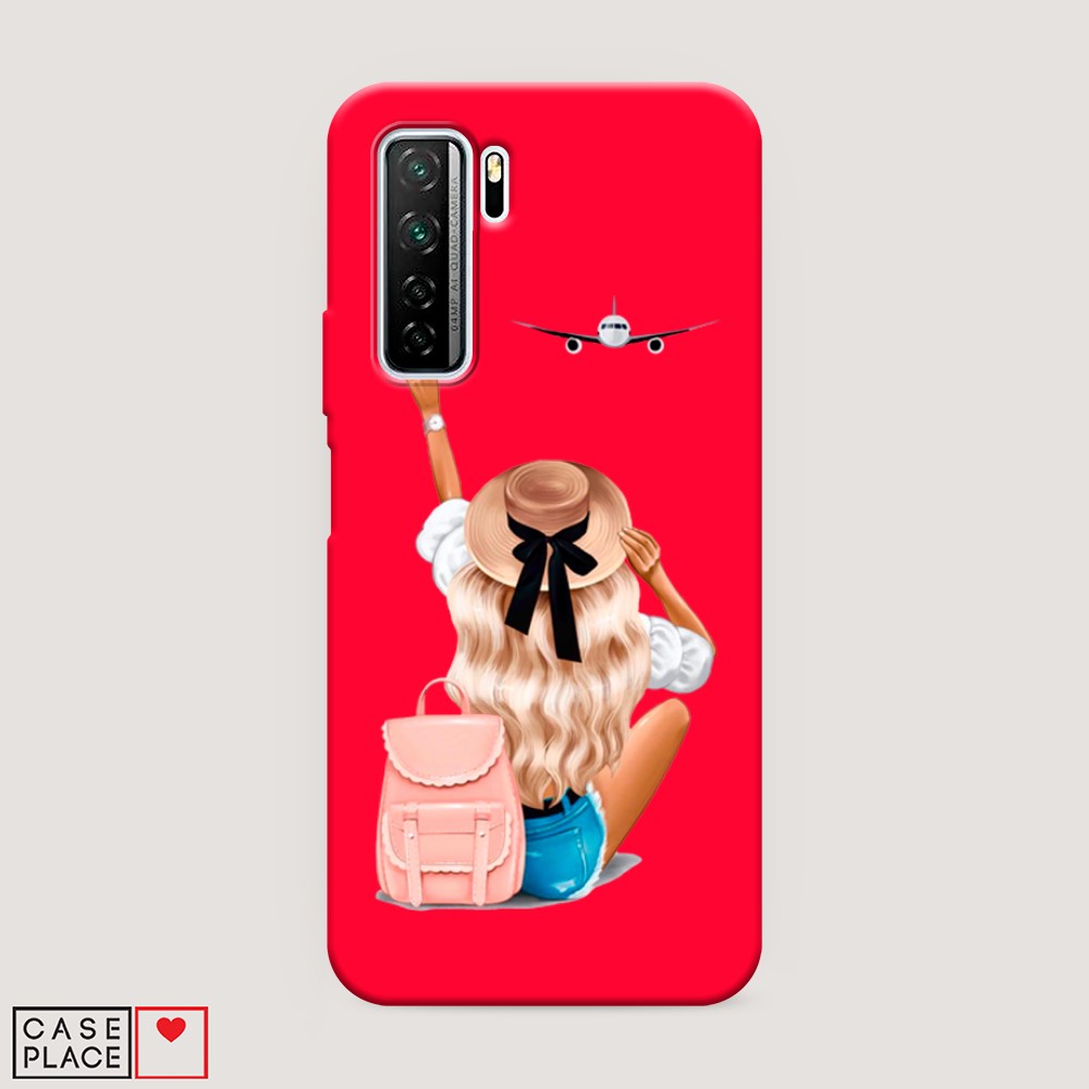 

Чехол Awog на Honor 30S Global/Huawei P40 Lite 5G/Nova 7 SE "Автостопом самолетом"