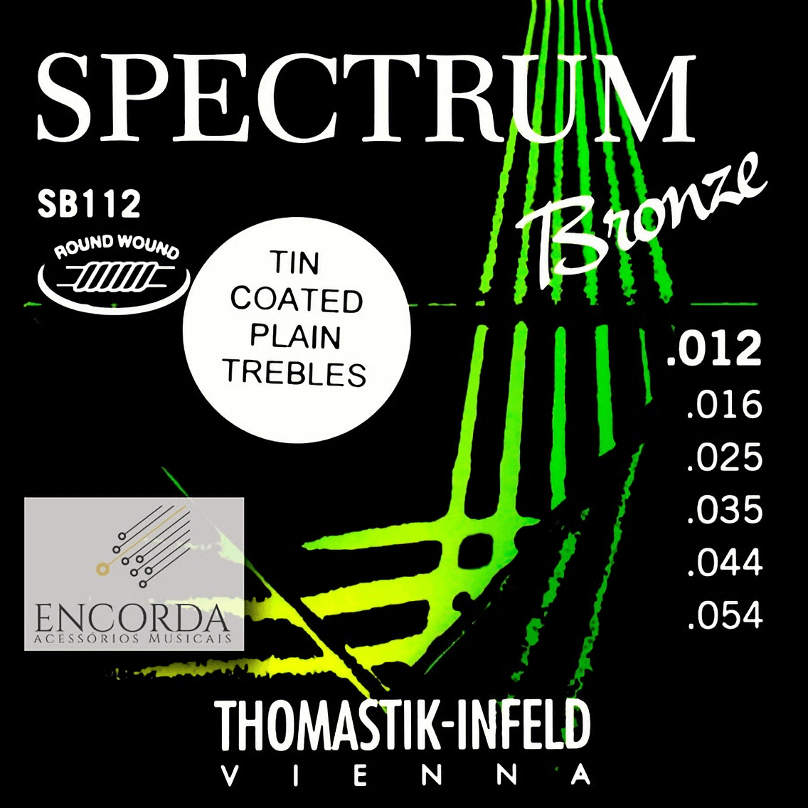 

Thomastik Spectrum Sb112t - струны для акустической гитары 12-54, бронза