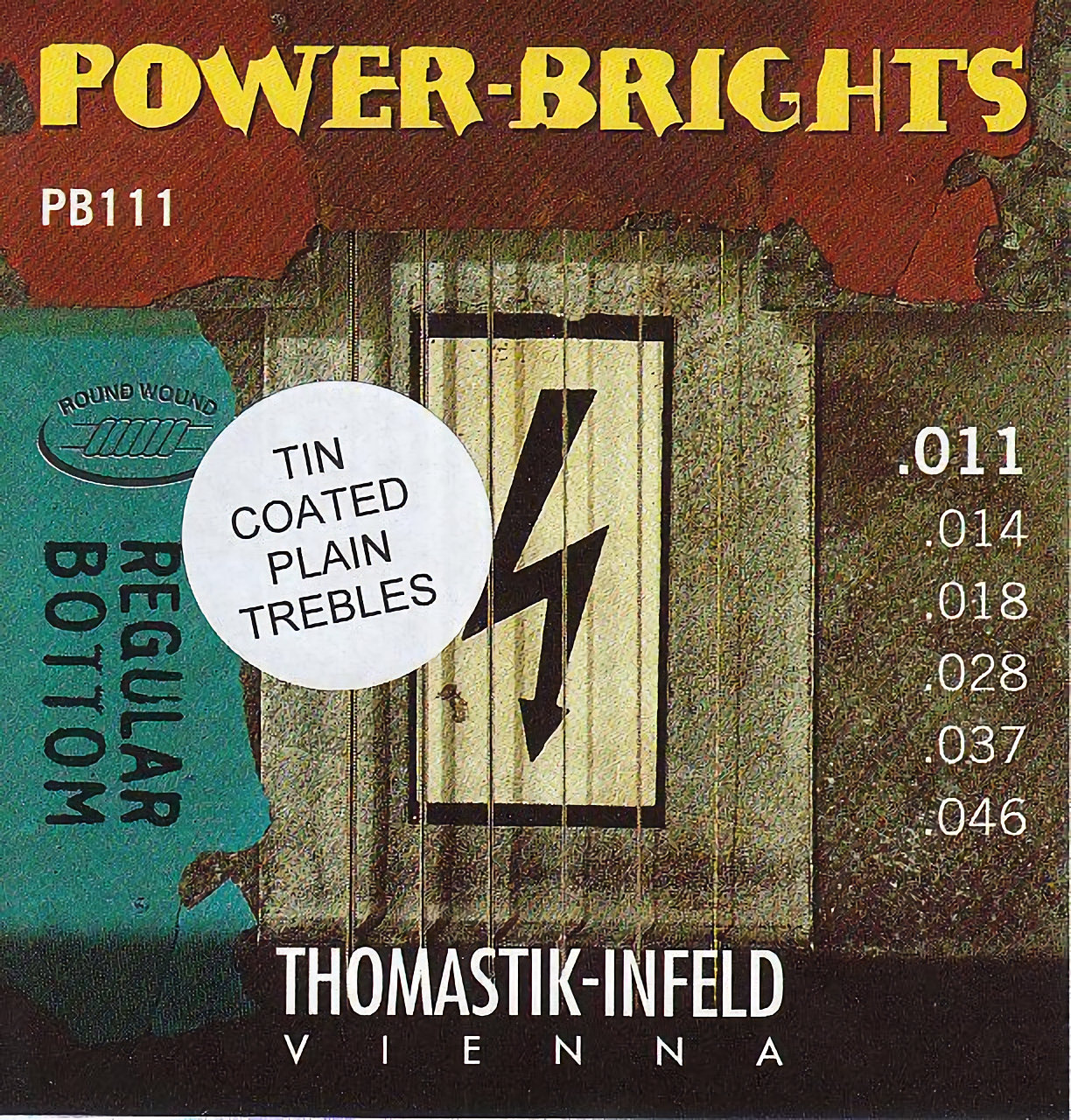 

Thomastik Power Brights Pb111t - струны для электрогитары 11-46