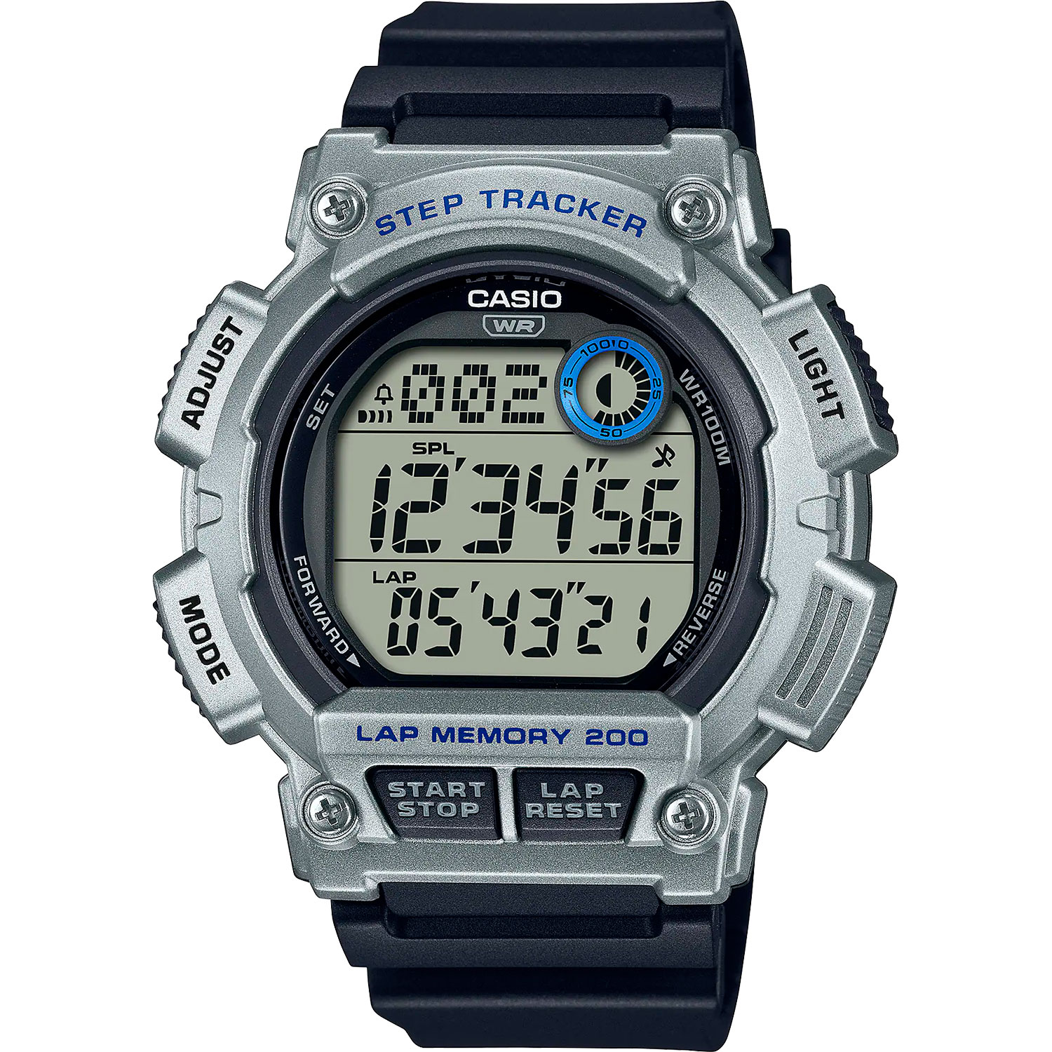 

Наручные часы мужские Casio WS-2100H-1A2, WS-2100H-1A2