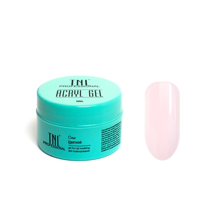 фото Акриловый гель tnl acryl gel, камуфлирующий, розовый, 18 мл tnl professional