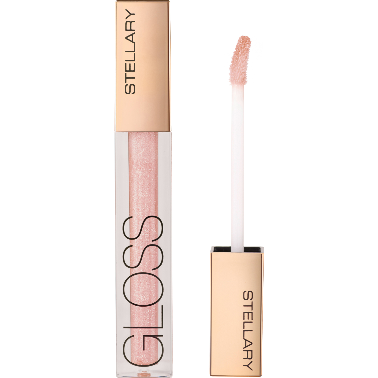 Блеск для губ Stellary Sexy Gloss тон 07 Wanderlust, мерцающий 3,5 г Франция розовый