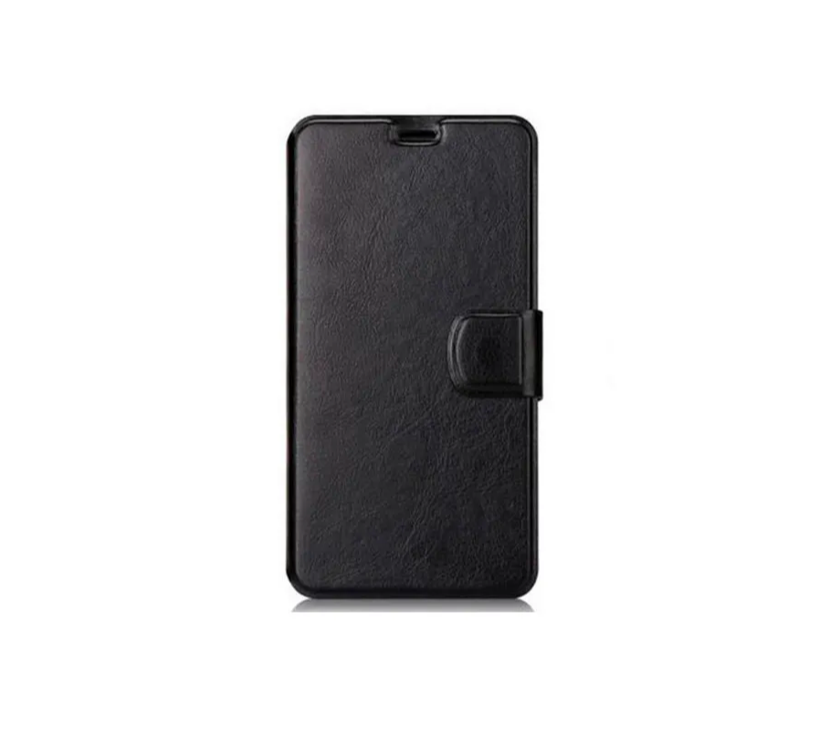 

Чехол MyPads для Realme Narzo 50A с подставкой застёжкой и визитницей черный