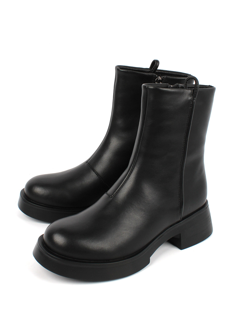 

Полусапоги женские BERTEN 306693-4 черные 39 RU, Черный, 306693-4