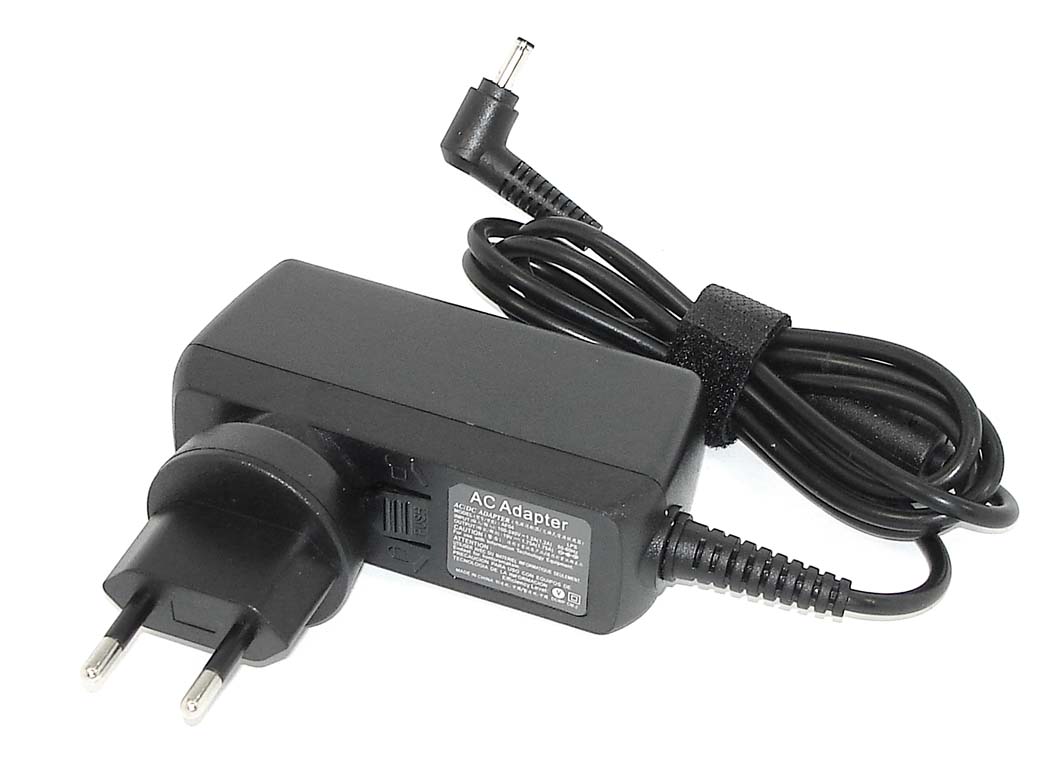 

Блок питания для ноутбуков Asus 19V 1.75A 4.0x1.35mm 33W Travel Charger OEM, Черный
