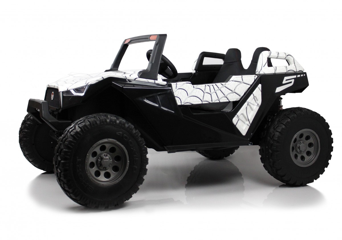 

RiverToys Детский электромобиль A707AA 4WD белый Spider