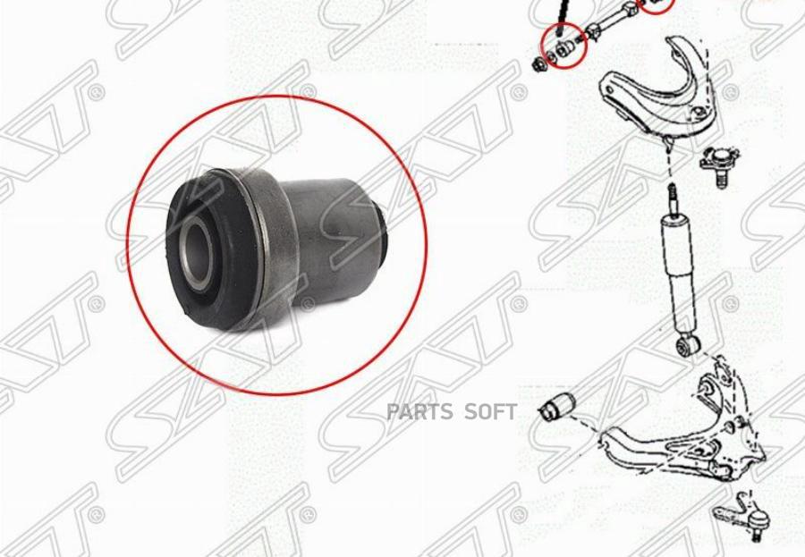 

SAT ST-UR56-34-470B Сайлентблок переднего верхнего рычага MAZDA BT-50 06-11/FORD EVEREST 0