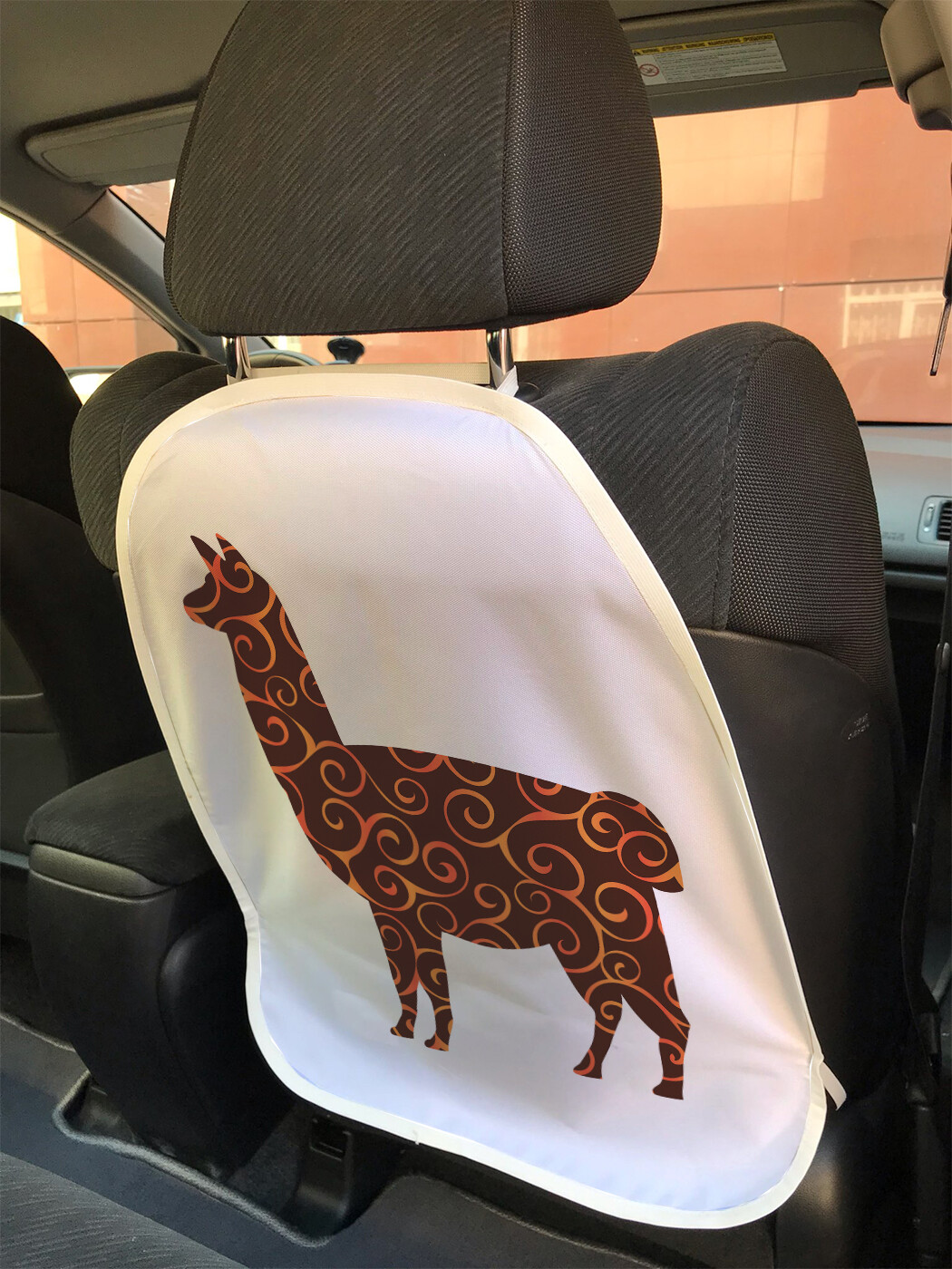 

Накидка на спинку сиденья JoyArty Лама в завитках, 45х62, Лама в завитках