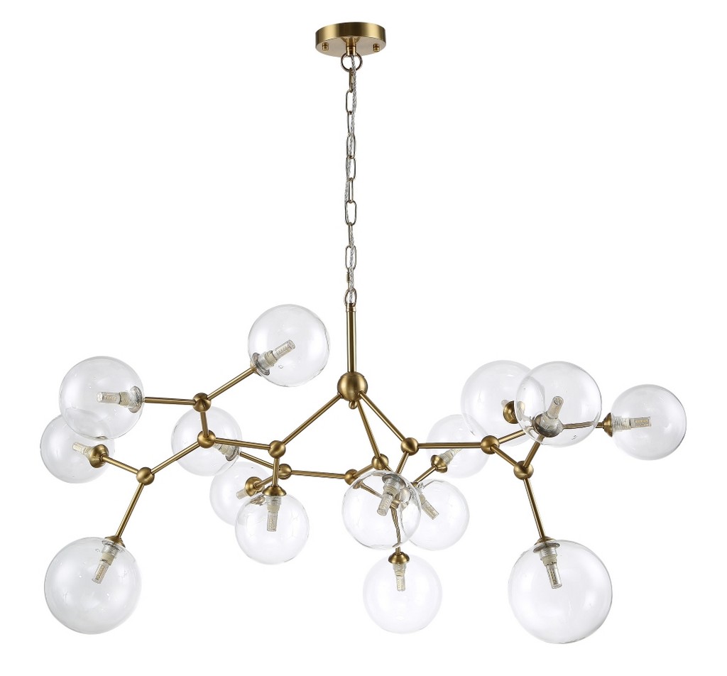 

Crystal Lux Люстра подвесная MAXIMO SP15 BRONZE Crystal Lux