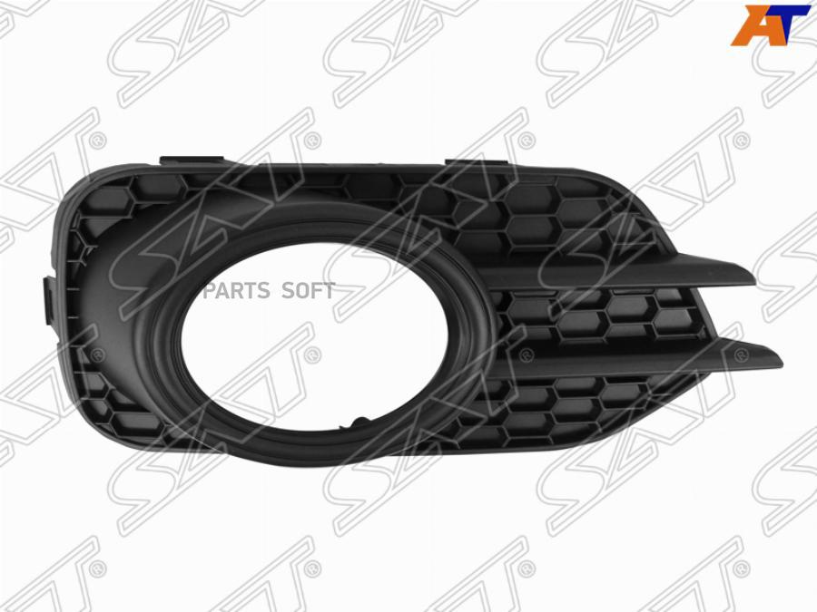 

SAT Оправа ПТФ VW TIGUAN 11-16 RH с хром ободком версия Внедорожник