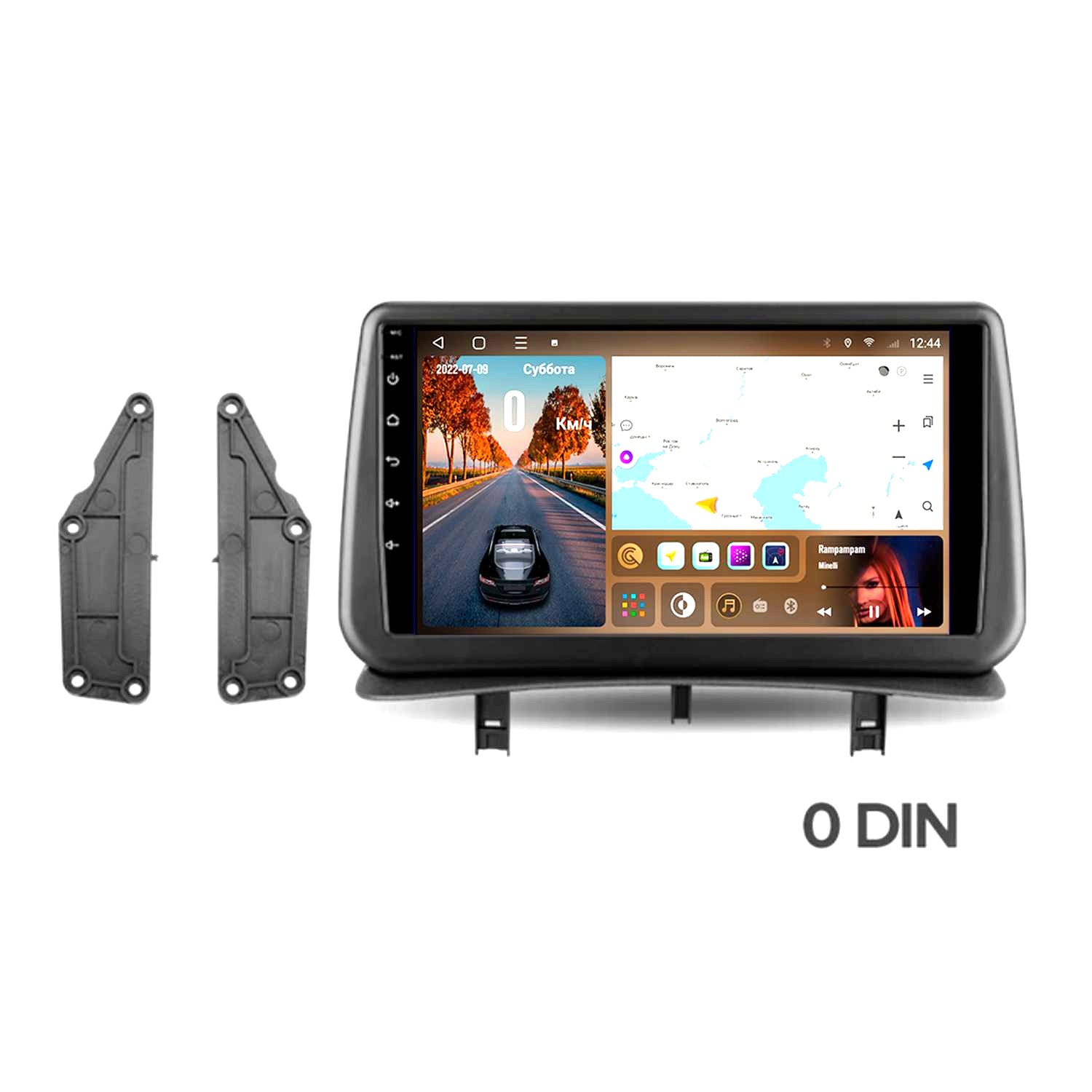 Автомобильная магнитола CaCar TK2 Renault Clio 3 05-14 2700000₽