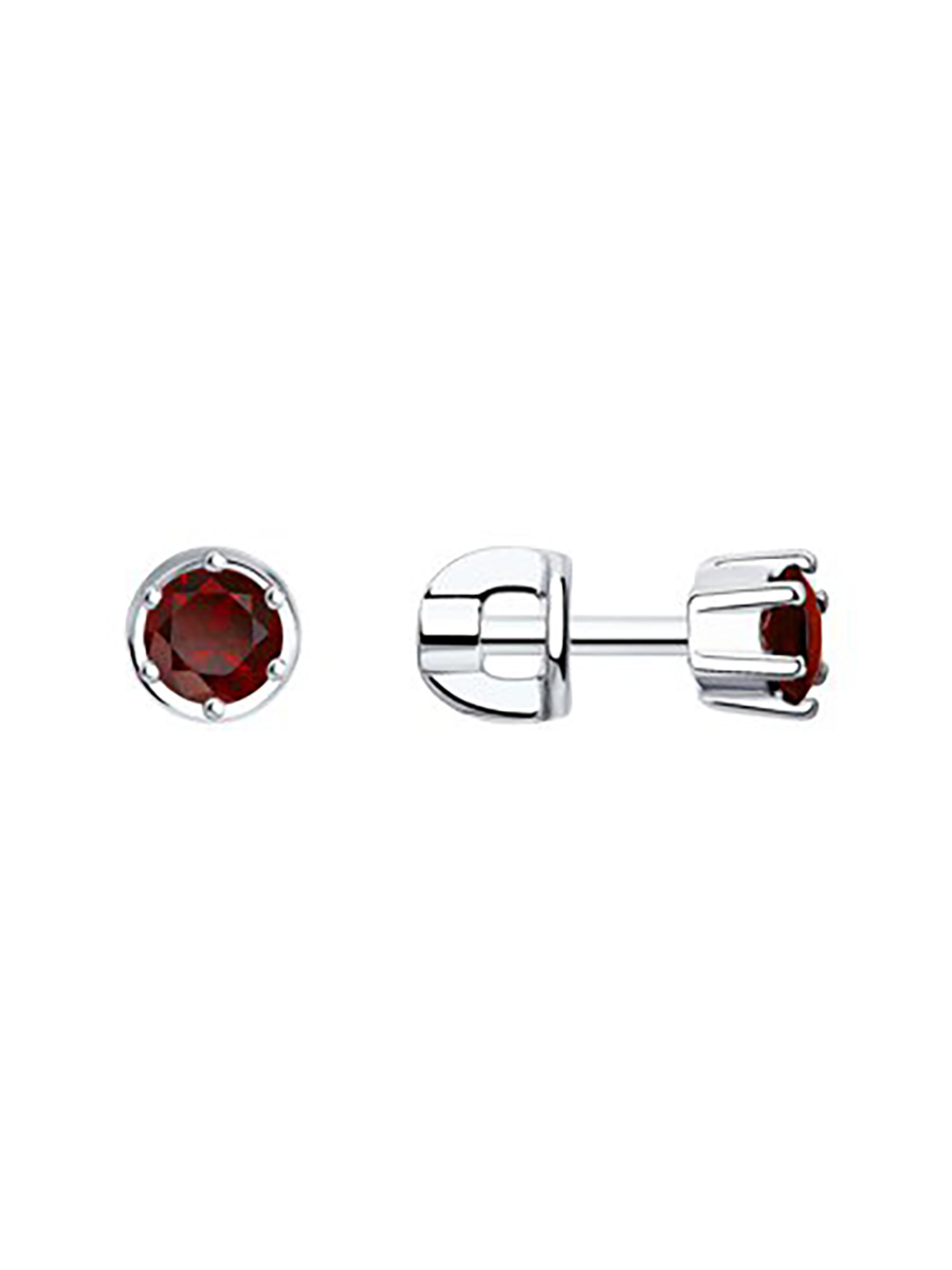 

Серьги из серебра с фианитом 585Gold 702008861, 702008861