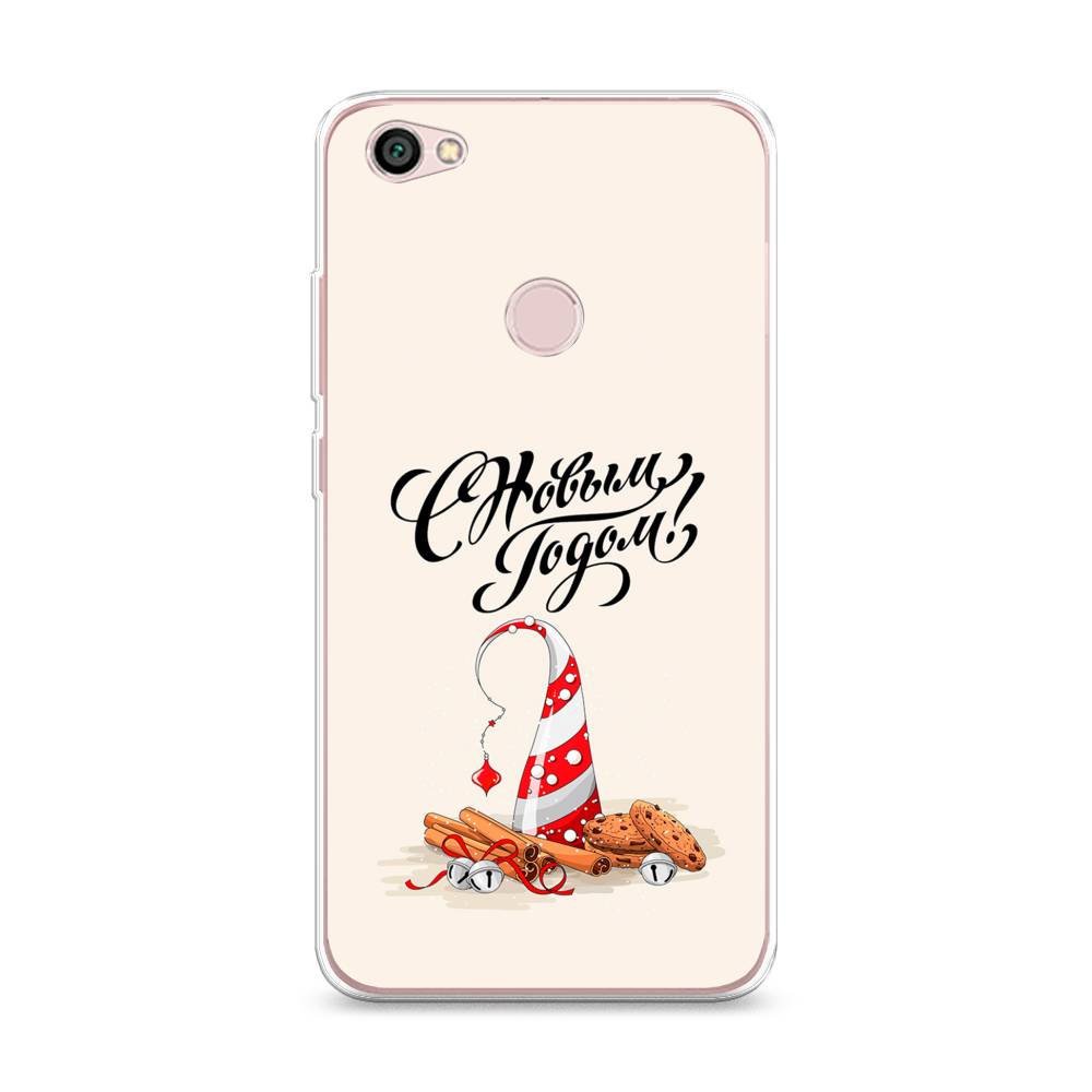 

Чехол на Xiaomi Redmi Note 5A Prime "Подарки на Новый Год", Бежевый;красный;черный, 32950-5