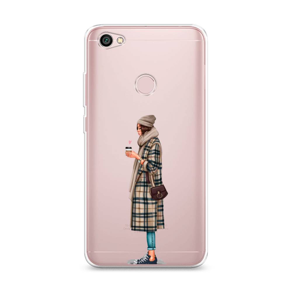 

Чехол на Xiaomi Redmi Note 5A Prime "Утренний кофе", Коричневый;бежевый, 32950-6
