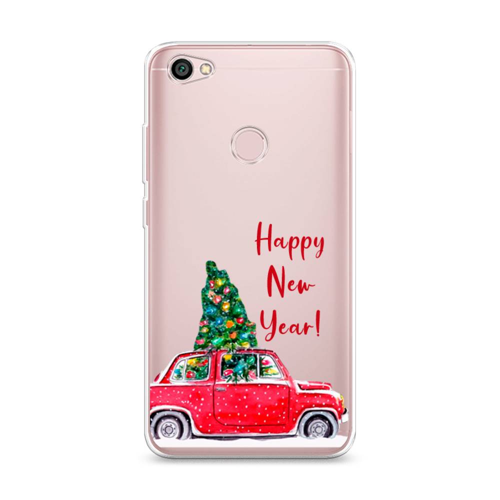 

Чехол на Xiaomi Redmi Note 5A Prime "Happy New Year", Красный;зеленый, 32950-5