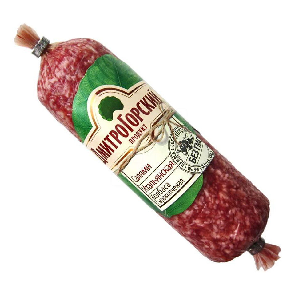 

Колбаса Дмитрогорский Продукт Салями Итальянская сырокопченая