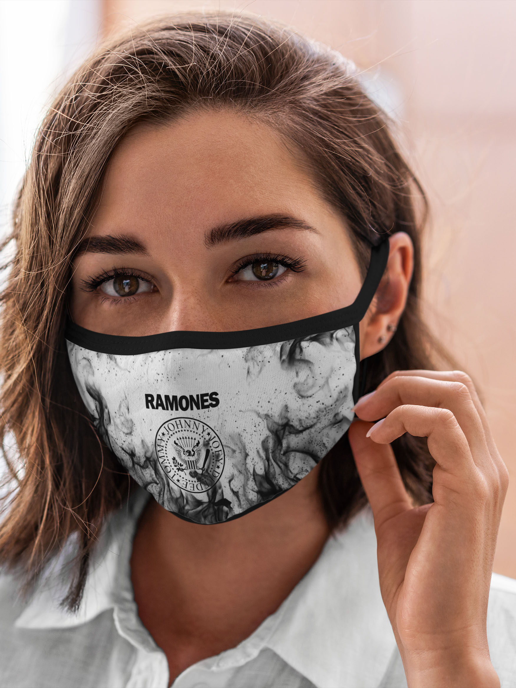 

Многоразовая маска унисекс Burnettie Ramones, Разноцветный, Ramones