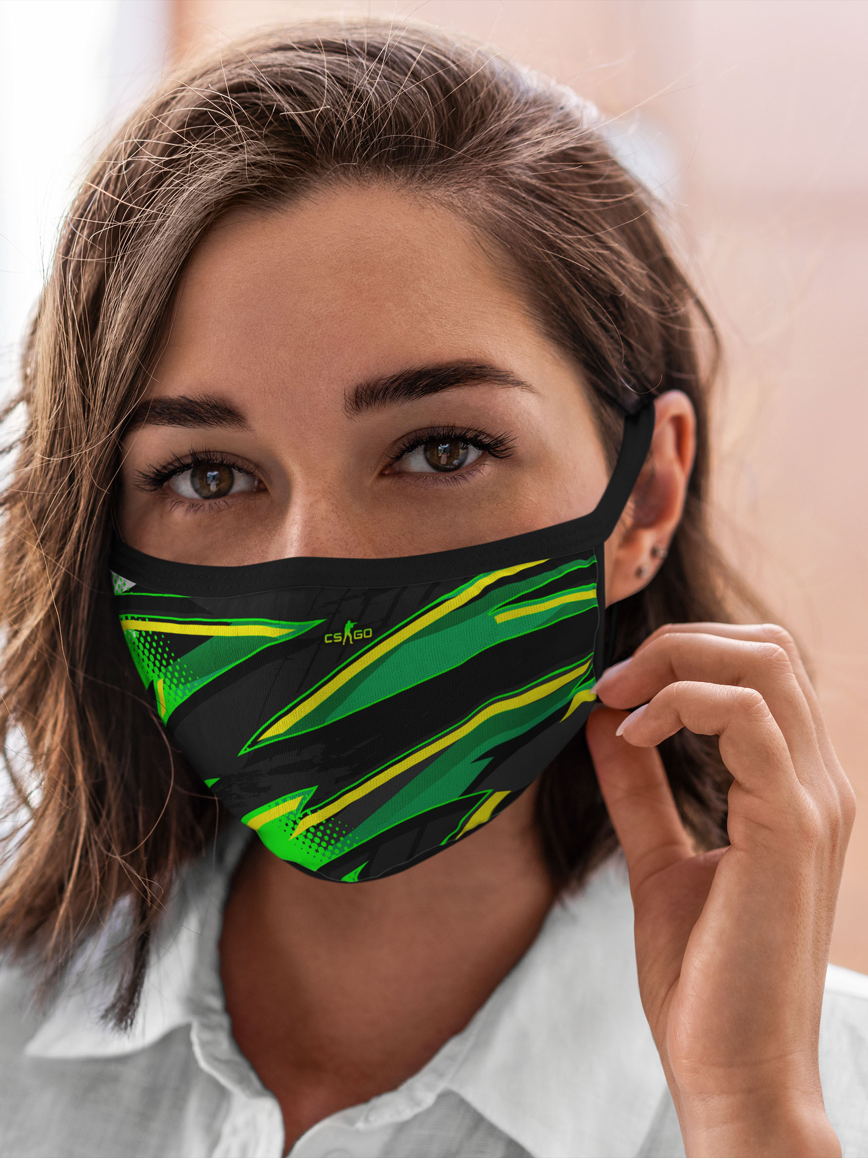 

Многоразовая маска унисекс Burnettie Counter Strike, Разноцветный, Counter Strike