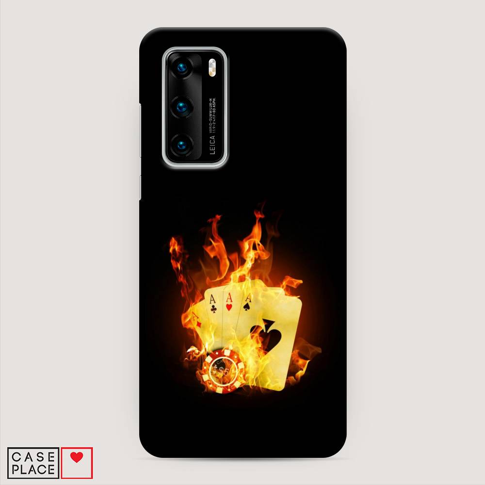 

Чехол Awog "Горящие карты" для Huawei P40