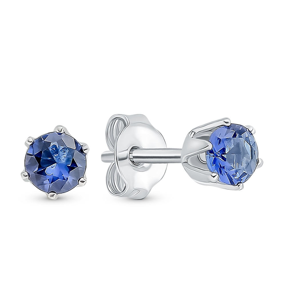 

Серьги из серебра с фианитом 585Gold 702008952, 702008952