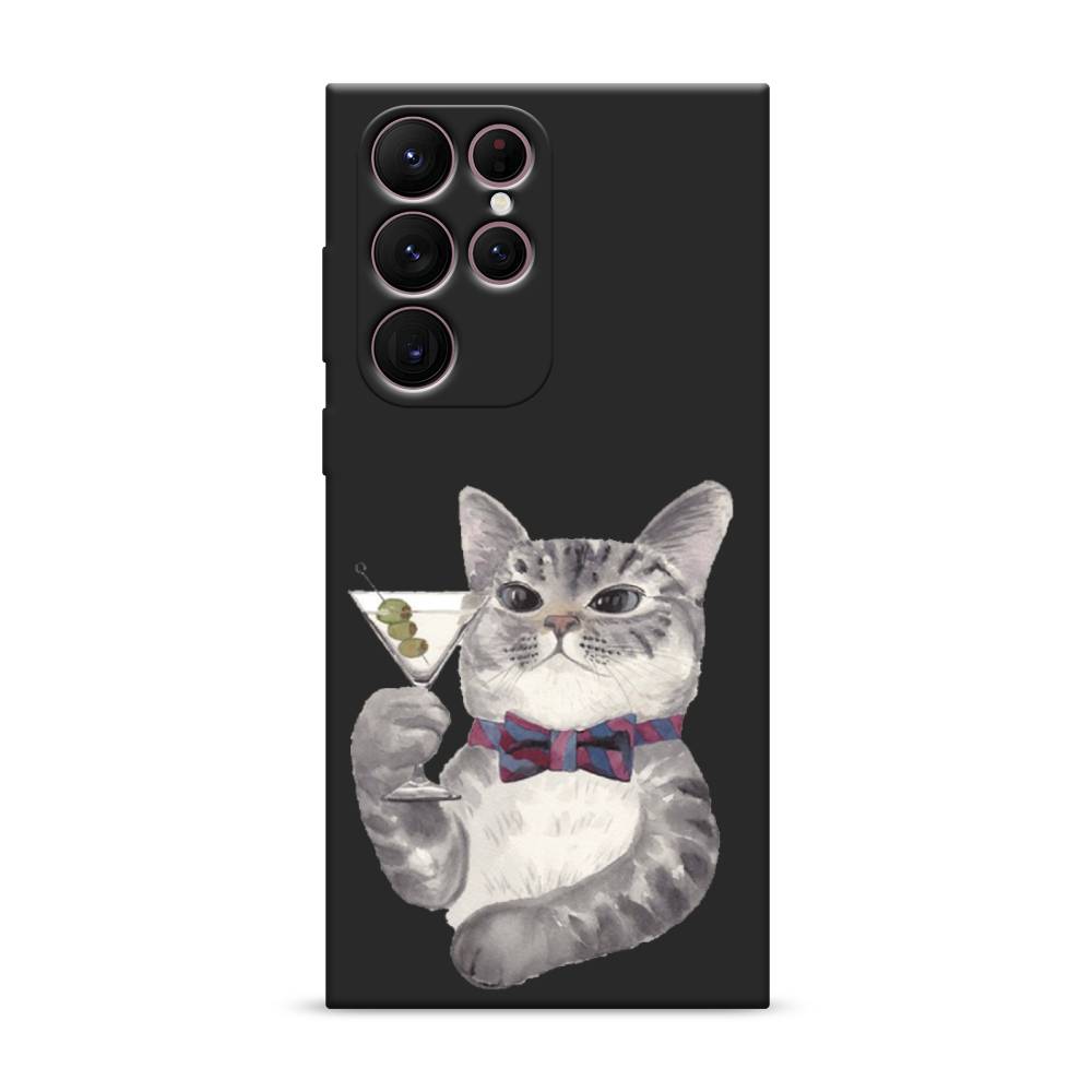 

Чехол Awog "Кот джентльмен" для Samsung Galaxy S22 Ultra