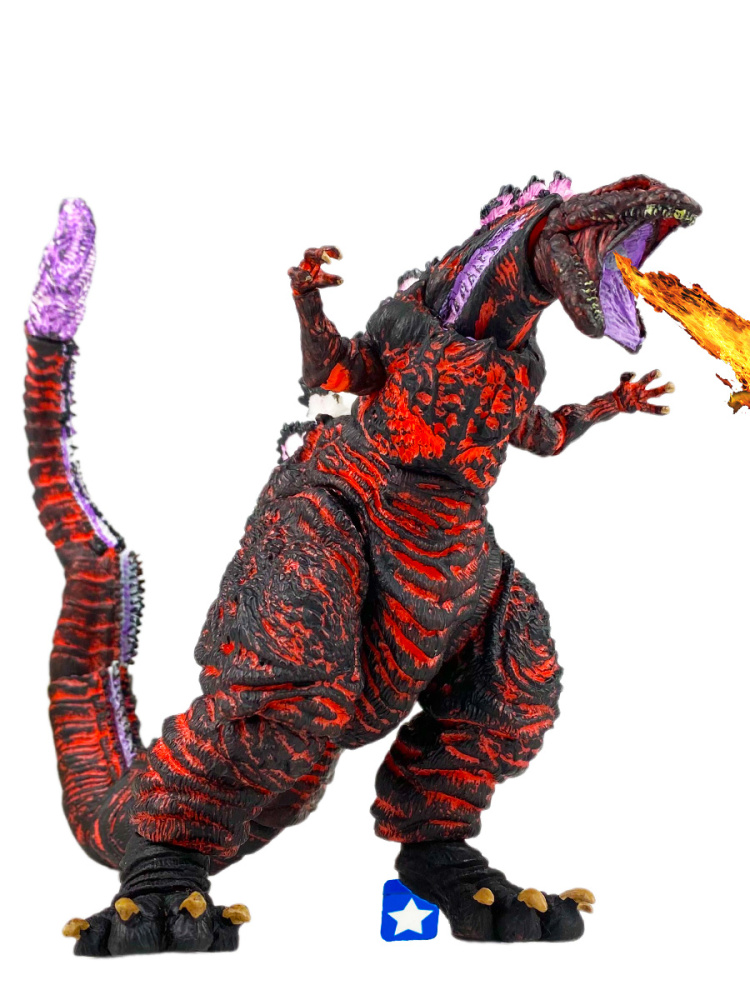

Фигурка Годзилла StarFriend с лучами Shin Godzilla Atomic Blast подвижная, 15 см, Годзилла с лучами Shin Godzilla Atomic Blast